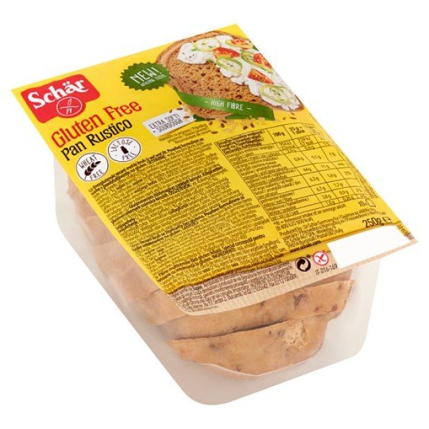 Schar gluténmentes kenyér pan rustico 250g