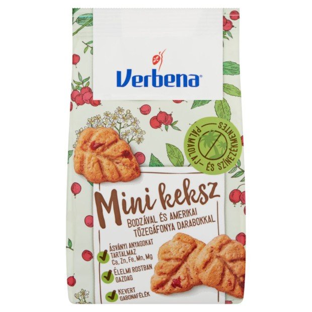 Verbena keksz bodza-amerikai tözegáfonya 90g