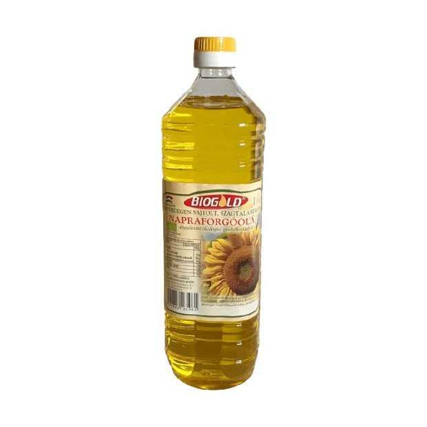 Biogold bio napraforgó olaj szagtalan 1000ml