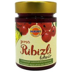 Dia-Wellness pirosribizli lekvár 380g Dia-Wellness pirosribizli lekvár 380g
