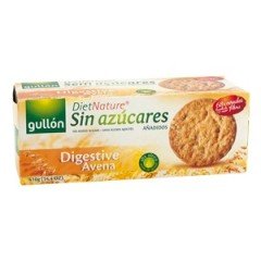 Gullon cukormentes digestiv zabpelyhes keksz 410g Gullon cukormentes digestiv zabpelyhes keksz 410g