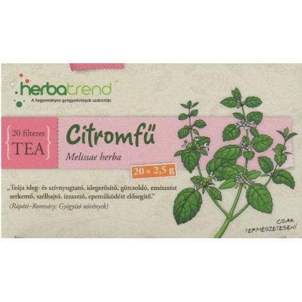 Herbatrend citromfű tea 20 filter