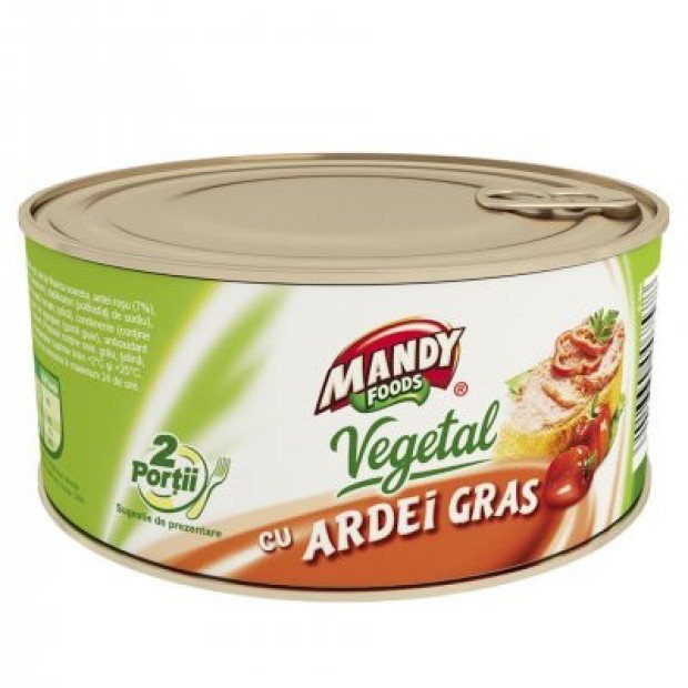 Mandy növényi pástétom paprikás 120g 