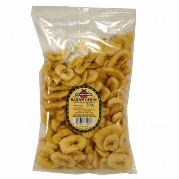 Naturfood banán chips 200g 