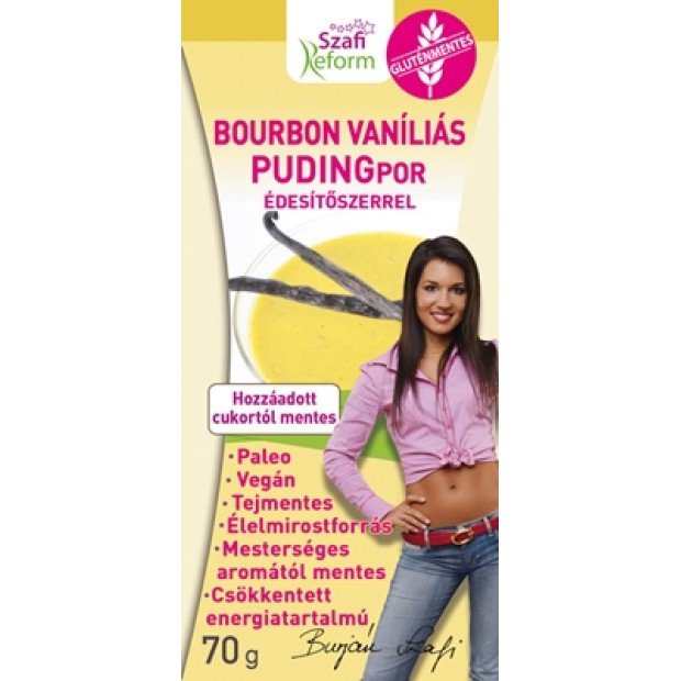 Szafi Reform bourbon vanília pudingpor 70g