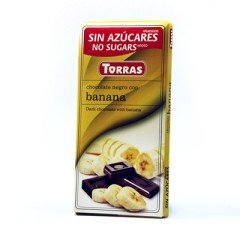 Torras étcsokoládé banános 75g Torras étcsokoládé banános 75g