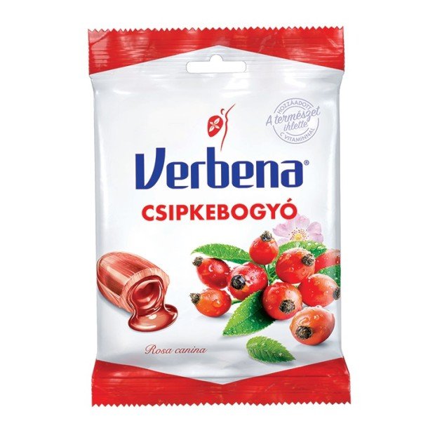 Verbena cukorka csipkebogyó 60g 