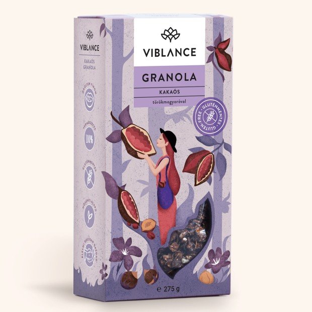 Viblance granola kakaós 275g