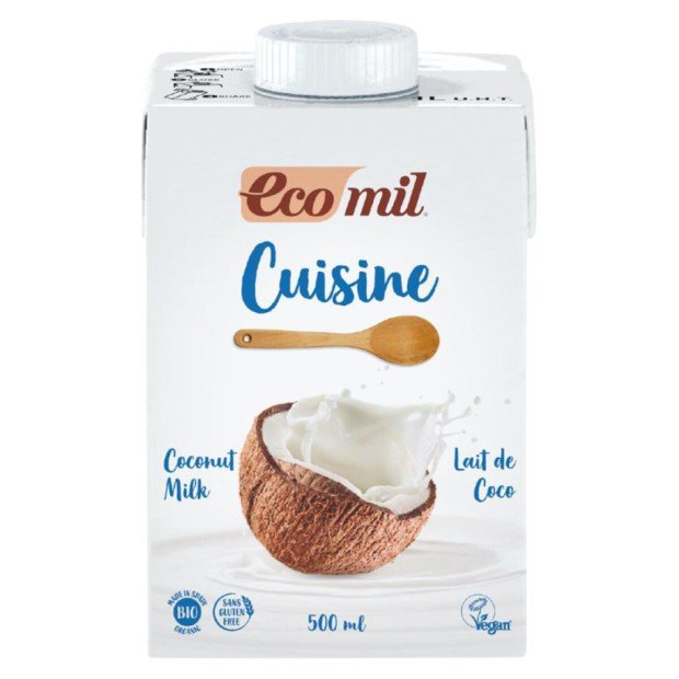 Ecomil bio kókusz főzőalap 500ml Ecomil bio kókusz főzőalap 500ml