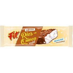 Fit rizs-quinoa szelet tejcsokival mártott 18g Fit rizs-quinoa szelet tejcsokival mártott 18g