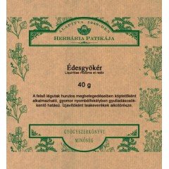 Herbária édesgyökér tea 40g Herbária édesgyökér tea 40g