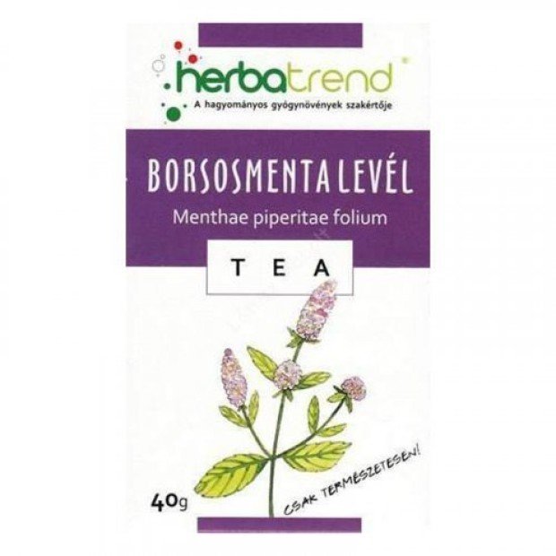 Herbatrend borsmentalevél tea 40g 