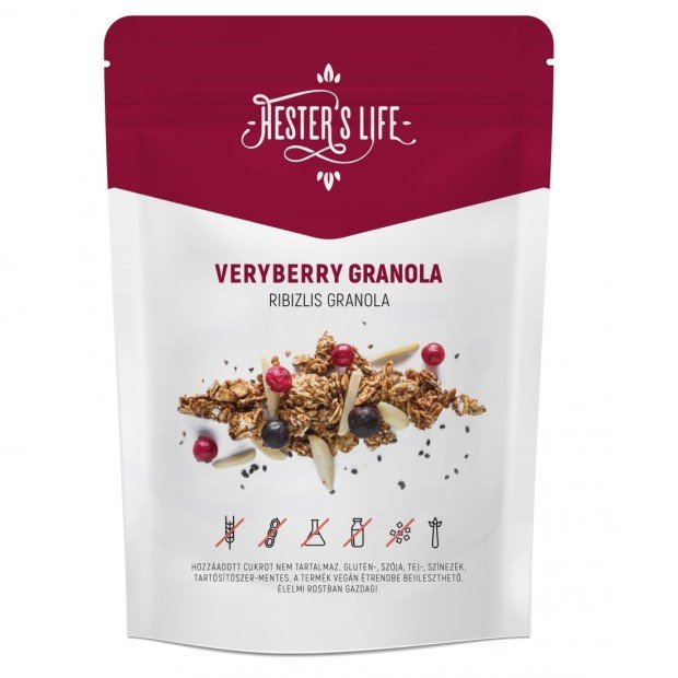 Hester's life granola ribizlis 60g