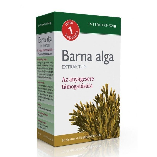 Interherb barna alga kapszula 30db