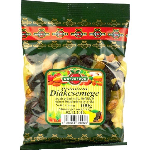 Naturfood diákcsemege prémium 100g 