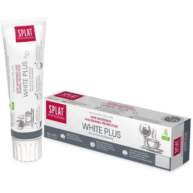 Splat white plus fogkrém 100ml