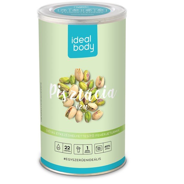 IdealBody étkezéshelyettesítő fehérjeturmix - pisztácia 525g