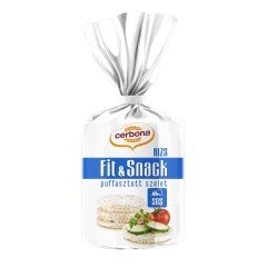 Cerbona Fit & Snack puffasztott rizsszelet tengeri sós 90g Cerbona Fit & Snack puffasztott rizsszelet tengeri sós 90g