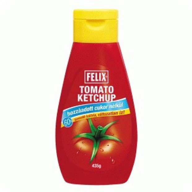 Felix kechup cukor nélkül 435g 