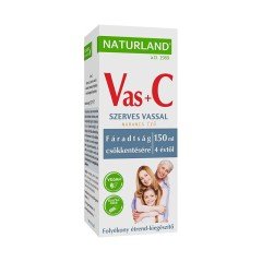 Naturland vas+c vitamin szirup 150ml Naturland vas+c vitamin szirup 150ml