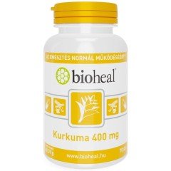 Bioheal kurkuma 400mg tabletta 70db Bioheal kurkuma 400mg tabletta 70db