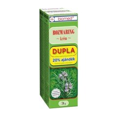 Biomed rozmaring krém dupla 70+70g Biomed rozmaring krém dupla 70+70g