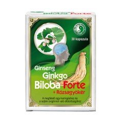 Dr.Chen ginseng ginkgo biloba kapszula 30db Dr.Chen ginseng ginkgo biloba kapszula 30db