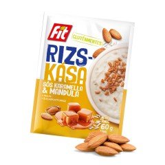 Fit rizskása sós-karamella mandula 60g Fit rizskása sós-karamella mandula 60g