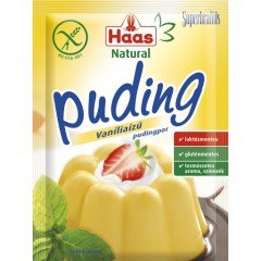 Haas puding vanilia natural 40g Haas puding vanilia natural 40g
