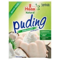 Haas pudingpor kókusz natural 40g Haas pudingpor kókusz natural 40g