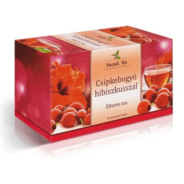 Mecsek csipkebogyó-Hibiszkusz tea 20 filter