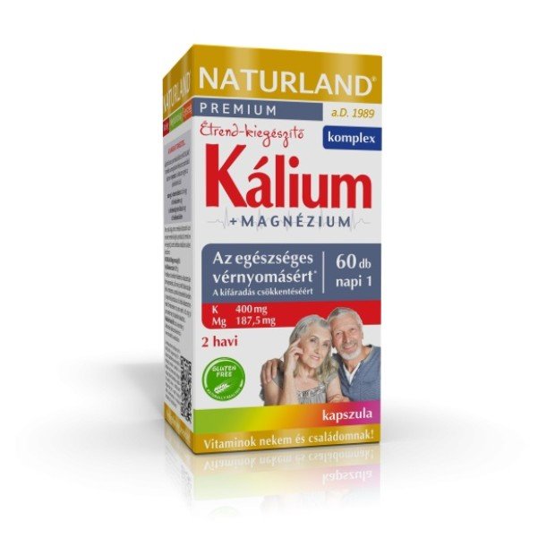 Naturland kálium+ magnézium kapszula 60db