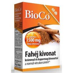Bioco fahéj kivonat 60db Bioco fahéj kivonat 60db