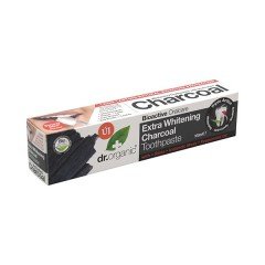 Dr.Organic fogkrém extra fehérítő aktív szén 100ml Dr.Organic fogkrém extra fehérítő aktív szén 100ml