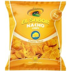 El sabor nachos chips sajtos 225g