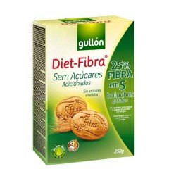 Gullon cukormentes fibra rostdús keksz 250g Gullon cukormentes fibra rostdús keksz 250g