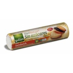 Gullon cukormentes szendvicskeksz étcsokis 250g Gullon cukormentes szendvicskeksz étcsokis 250g