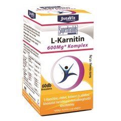 Jutavit l-karnitin 600 mg kapszula 60db Jutavit l-karnitin 600 mg kapszula 60db