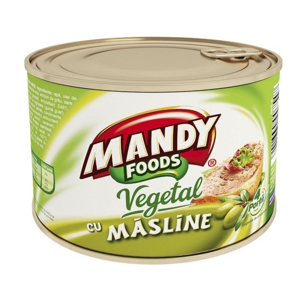 Mandy növényi pástétom olivás 200g 