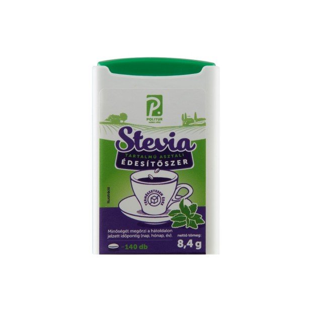 Stevia tartalmú édesítőszer tabletta 140db 