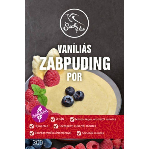 Szafi free zabpuding por vaníliás 300g