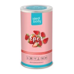 IdealBody étkezéshelyettesítő fehérjeturmix - eper 525g IdealBody étkezéshelyettesítő fehérjeturmix - eper 525g