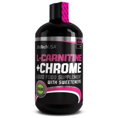Biotech USA L-Carnitine 35.000 mg + Chrome concentrate narancs 500ml Biotech USA L-Carnitine 35.000 mg + Chrome concentrate narancs 500ml