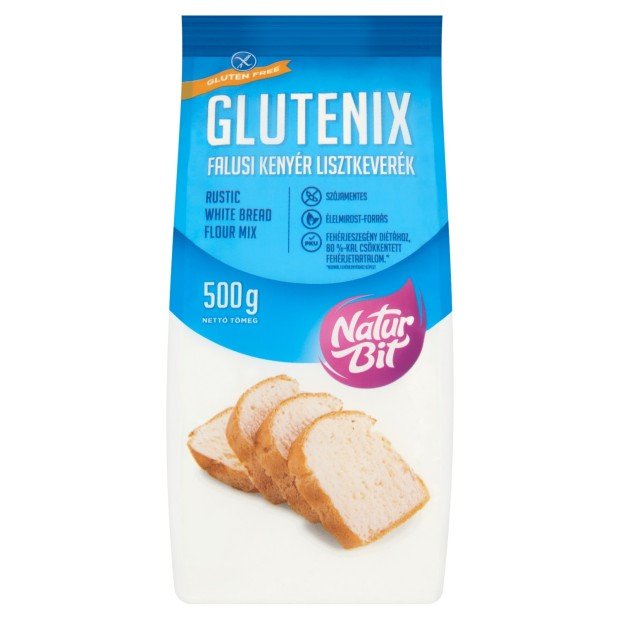 Glutenix falusi fehérkenyér keverék 500g 