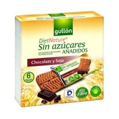 Gullón snack csokis keksz 144g