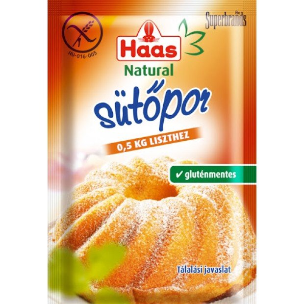 Haas sütőpor 12g 