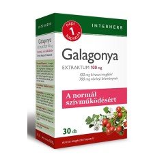Interherb galagonya extraktum 30db Interherb galagonya extraktum 30db