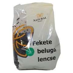 Natural fekete beluga lencse 400g
