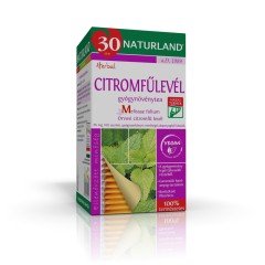 Naturland citromfűlevél tea 25 filter Naturland citromfűlevél tea 25 filter