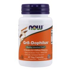 Now gr8-dophilus probiotikum kapszula 60db Now gr8-dophilus probiotikum kapszula 60db